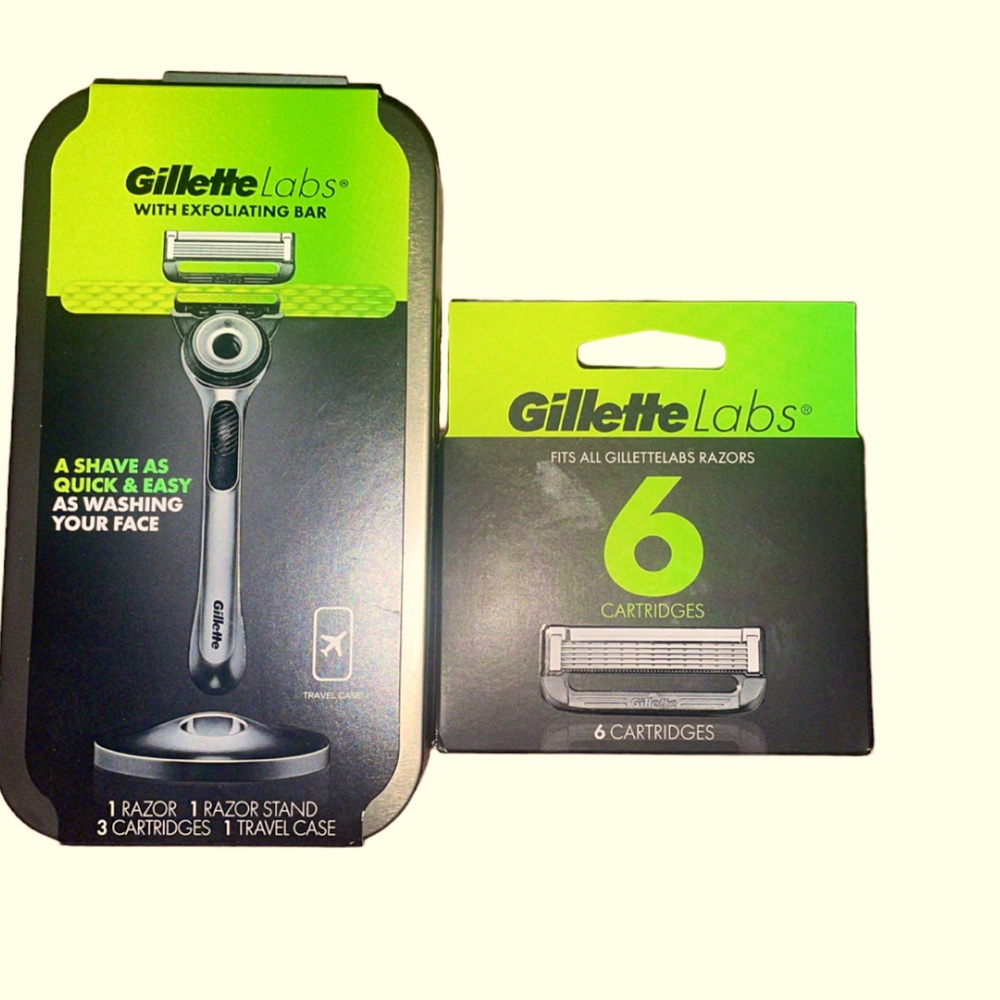 Gillette Razor & pack of 6 blades